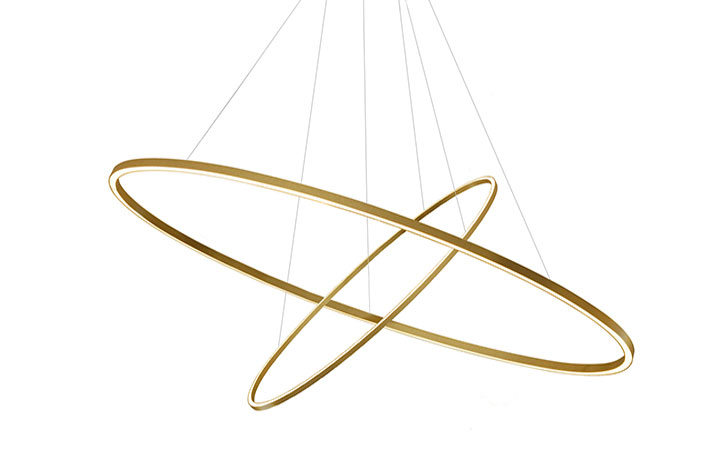 Ellisse Double Mega Pendant Lamp by Nemo Lamps
